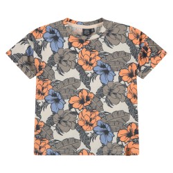 T-shirt Hyppo fleurs -...